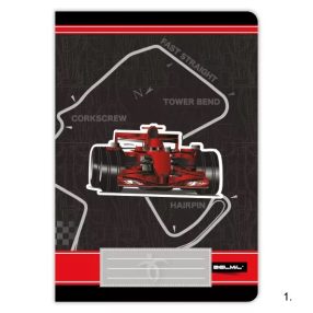   Belmil szótár füzet, Autó/Versenyautó, 40 lapos, A/5 (31-40)