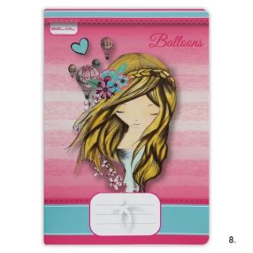 Belmil szótár füzet, Ballons, 40 lapos, A/5 (31-40)