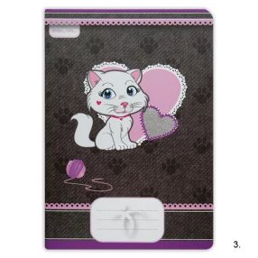 Belmil szótár füzet, Cica, 40 lapos, A/5 (31-40)