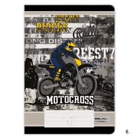 Autó - Belmil Motor 2. osztályos füzet, 40 lapos, A/5 