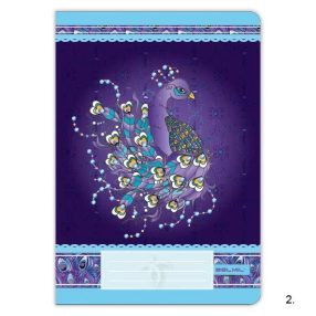 Belmil szótár füzet, Páva, 40 lapos, A/5 (31-40)