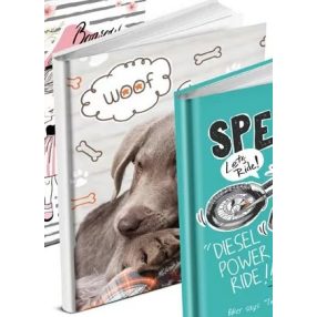 Emlékkönyv, Kutyus (14x190 mm)