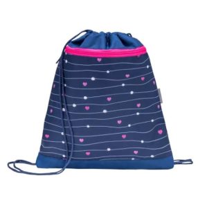 Belmil hálós és zsebes tornazsák, Simple Hearts