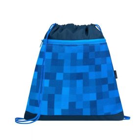 Belmil hálós és zsebes tornazsák, Minecraft/Funky Blue