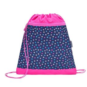 Belmil hálós és zsebes tornazsák, Csillagos/Stars