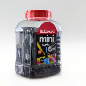 Luxor Mini Permanent Marker, Fekete (1 DB!) 