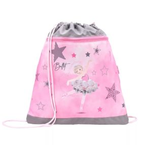 Belmil hálós és zsebes tornazsák, Ballet Light Pink