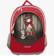 Santoro - Gorjuss ergonómikus hátizsák, 403-25, Little Red Riding Hood