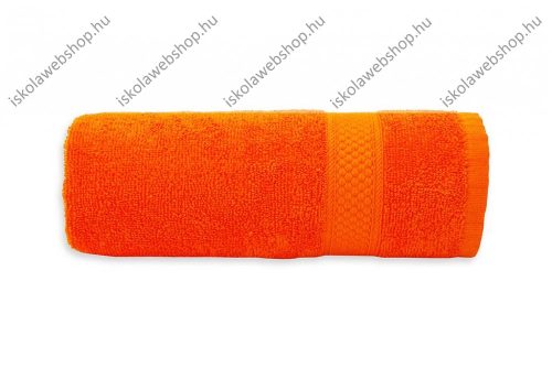 Egyszínű törölköző, Narancs, 30x50 cm