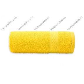 Egyszínű törölköző, Sárga, 30x50 cm