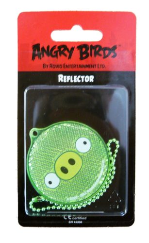Prizma/Fényvisszaverő, ANGRY BIRDS - Zöld malac (1 db)