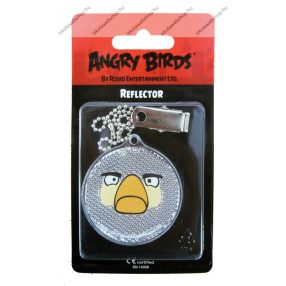 Prizma/Fényvisszaverő, ANGRY BIRDS - Ezüst madár (1 db)