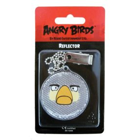 Prizma/Fényvisszaverő, ANGRY BIRDS - Ezüst madár (1 db)