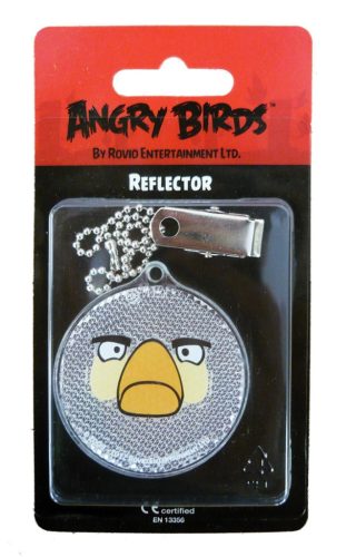 Prizma/Fényvisszaverő, ANGRY BIRDS - Ezüst madár (1 db)