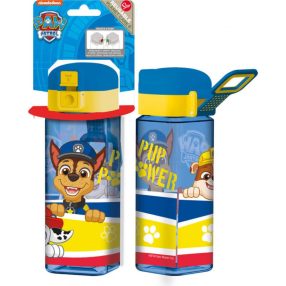   Biztonsági záras négyzet alakú kulacs, Paw/Mancs őrjárat (550 ml)