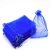 Organza tasak, 7x9 cm, Kék (5 db)