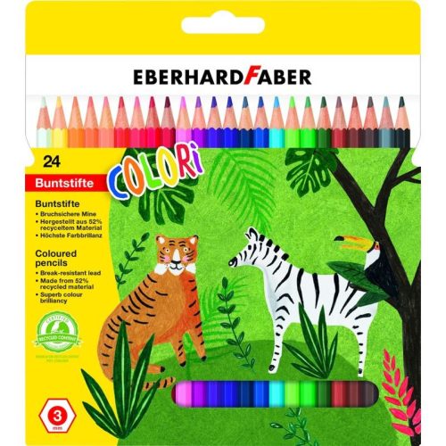 Eberhard Faber színesceruza készlet, 24 db