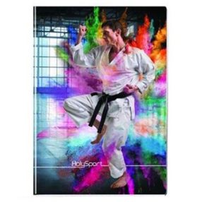 Sport - HolySport, Karate, kockás füzet, A/4 