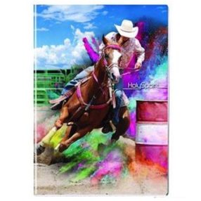 Sport - HolySport, Lovaglás, kockás füzet, A/4 