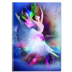 Sport - HolySport, Tánc, kockás füzet, A/4 