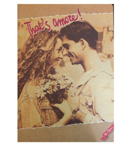 LOVE -That's amore! Virágos (A4)