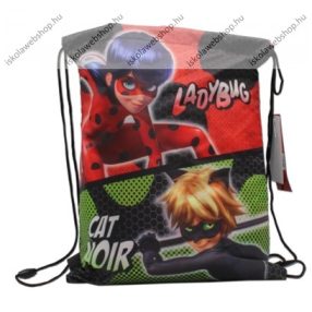 Mintás sportzsák/tornazsák, Katicalány