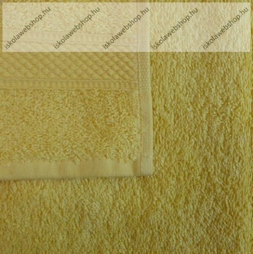 Frottír törölköző, Sárga/Sonne, 30x50 cm