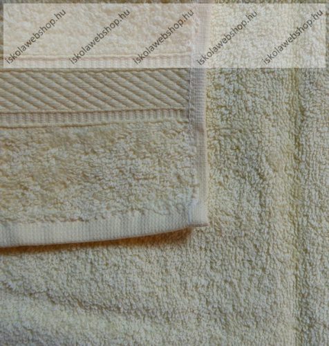 Frottír törölköző, Krém, 30x50 cm