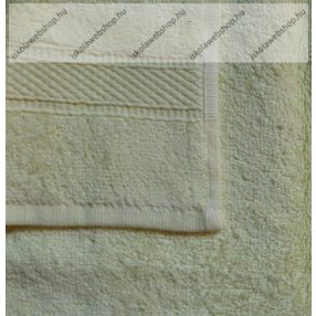 Frottír törölköző, Halványsárga, 30x50 cm