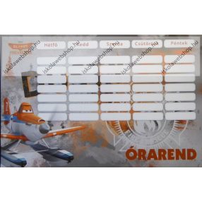 Planes/Repcsik Grey kétoldalas órarend