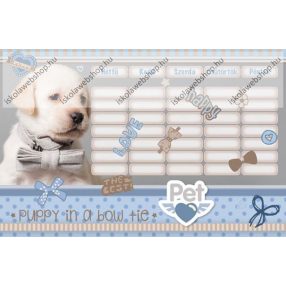 Pets kétoldalas órarend