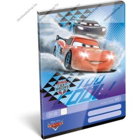 Cars/Verdák Too Cool felsős vonalas füzet A5
