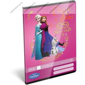 Frozen/Jégvarázs Elsa 3. osztályos vonalas füzet