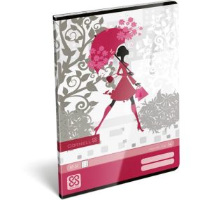 Virág - Lady A4 kockás füzet