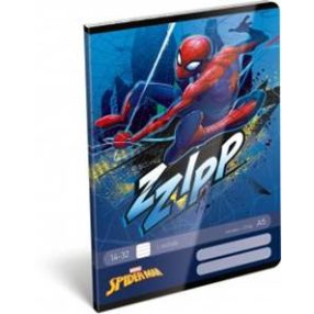   Spider-Man/Pókember ZZipp 1. osztályos vonalas füzet, A5/14-32