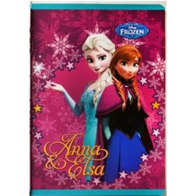 Frozen/Jégvarázs 2. osztályos vonalas füzet, A5/16-32