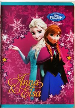 Frozen/Jégvarázs 2. osztályos vonalas füzet, A5/16-32