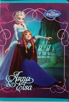 Frozen/Jégvarázs 2. osztályos vonalas füzet, Játék, A5/16-32