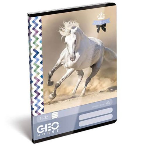 Állatos - Lovas 1. osztályos vonalas füzet, A5/14-32