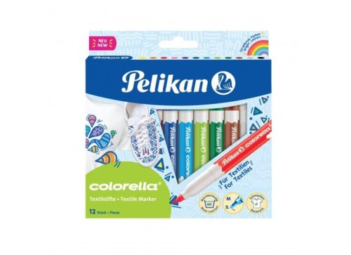 Pelikan Colorella Textilfilc, 12 szín