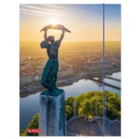 City gumis mappa, Szabadság-szobor, A4 - Herlitz