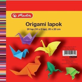 Origami lapok 20x20 cm (20 ív) - Herlitz