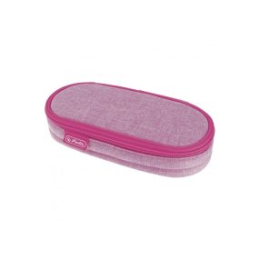 Herlitz ovális tolltartó, Knitted Rose