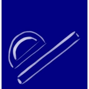 Vonalzó, Szögmérő