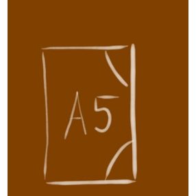 Gumis mappa/dosszié, A5 méret