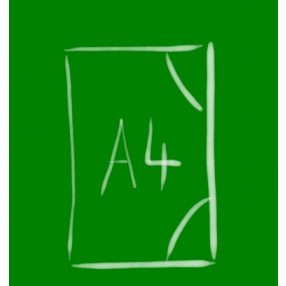 Gumis mappa/dosszié, A4 méret