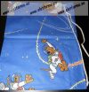 Scooby Doo pamutvászon sportzsák/tornazsák, kék űr - Naturtex Scooby Doo pamutvászon sportzsák/tornazsák, kék űr - Naturtex